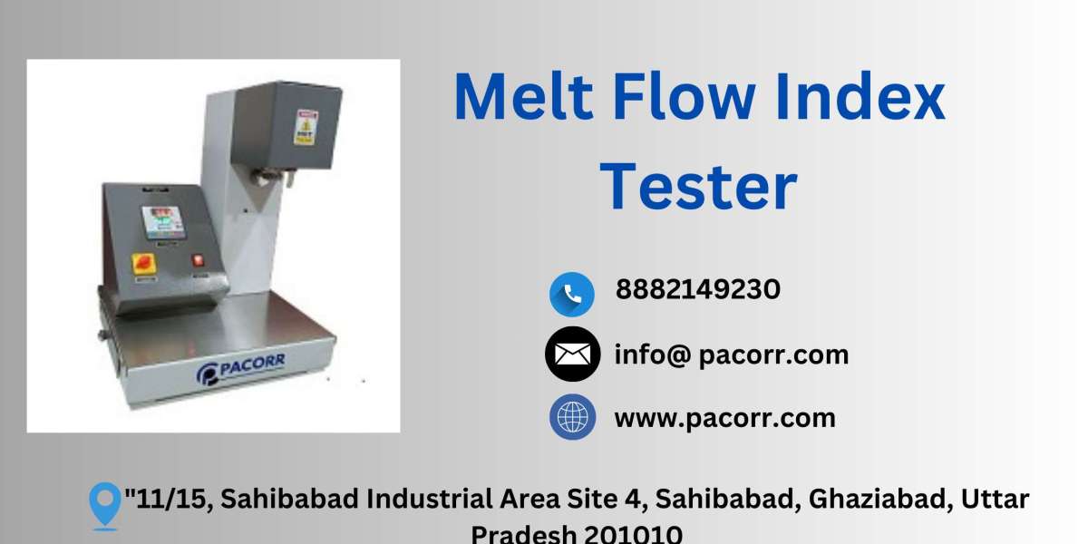 Enhance Plastic Quality Testing with the Advanced Melt Flow Index Tester from pacorr.com: A Complete Guide