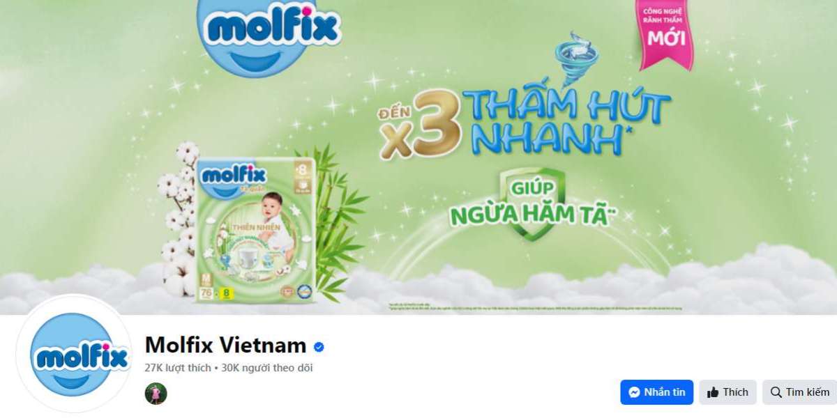 Molfix Vietnam - Nhà sản xuất tã giấy lớn thứ 4 trên toàn thế giới https://www.facebook.com/Molfix.Vietnam