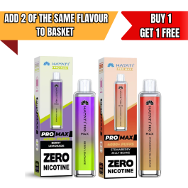Hayati Pro Max 4000 Puffs | Zero Nicotine | Buy 1 Get 1 Free Vape