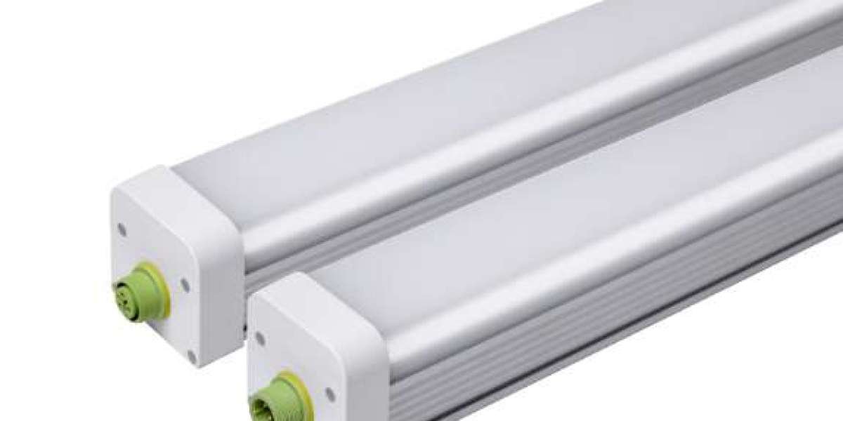 The Manufacturing Process in a LED Tri-proof Light Factory