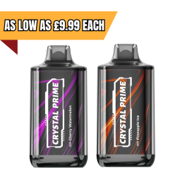 Buy Crystal Prime Deluxe 18000 Vape | 18k Puffs from £11.99 UK